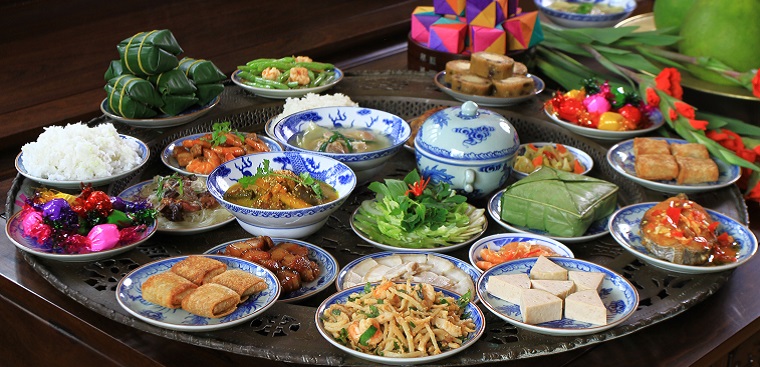 Nét đẹp văn hóa ẩm thực trong từng món ăn mâm cỗ ngày Tết