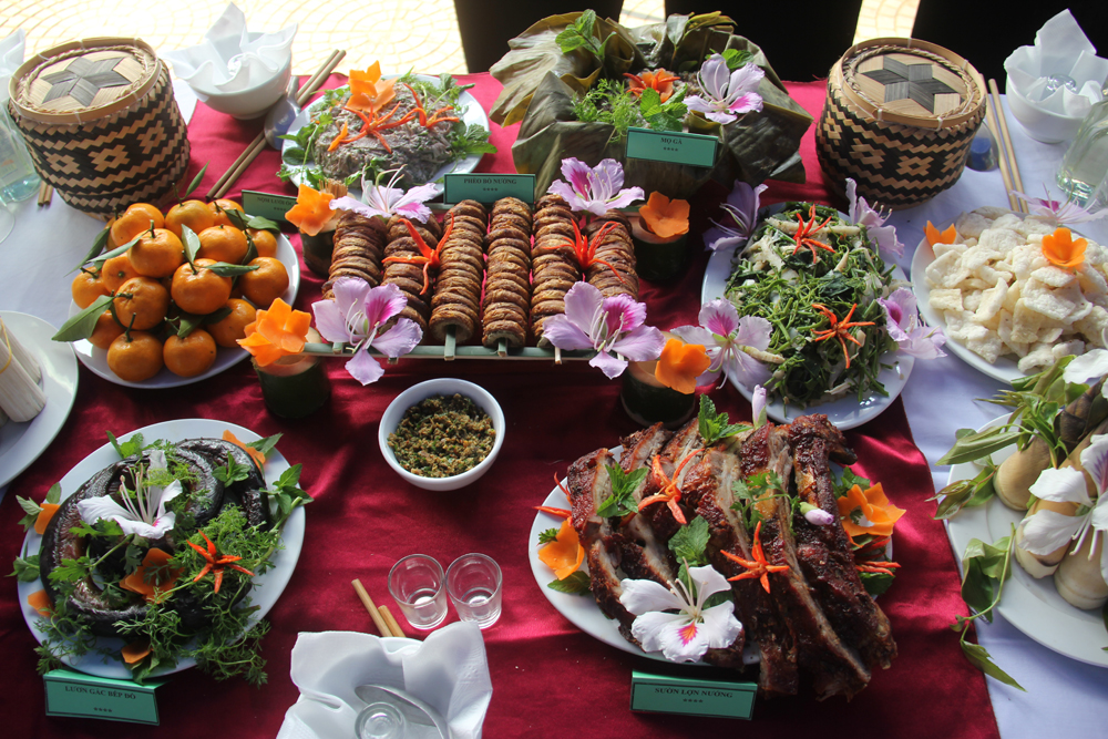 Nền ẩm thực Điện Biên rất đa dạng mang những nét độc đáo